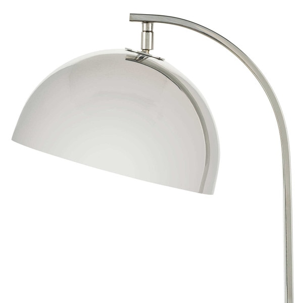 metal dome and body of adjustable metal desk lamp